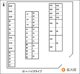 S-cube深江Part1-配置図