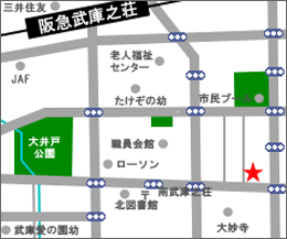 S-cube武庫之荘Part1-地図