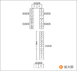 レンタルボックス横小路-配置図